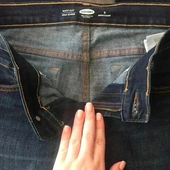 Old Navy Boot Cut jeans size 4S - Picture 4 of 6